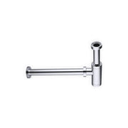 Kubebath Space Saving P-trap in Chrome Finish - Plumbing Market