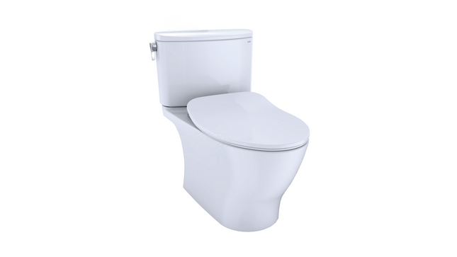 Toto Nexus 1G Two Piece Toilet, 1.0 GPF, Elongated Bowl Slim Seat Toto