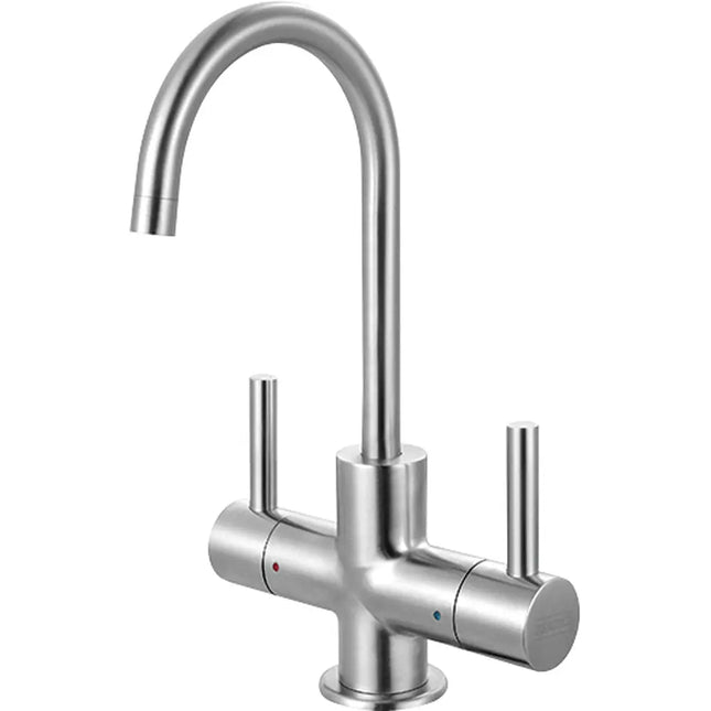 Franke 16-11/16" High-arch Gooseneck Single Lever Handle Pull-out Spray Kitchen Faucet Stainless Steel Franke