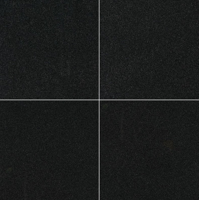 MSI SURFACES PREMIUM BLACK 12X12 FLAMED (Sold Per Box) TTILBLK1212FL MSI Surfaces