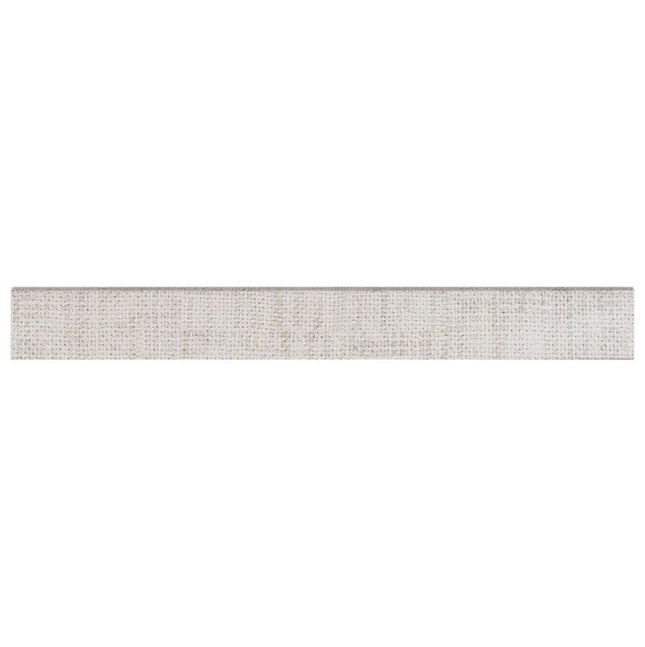 MSI SURFACES TEKTILE CROSSHATCH IVORY 3X24 BULLNOSE (Sold Per Box) NTEKCROIVO3X24BN MSI Surfaces