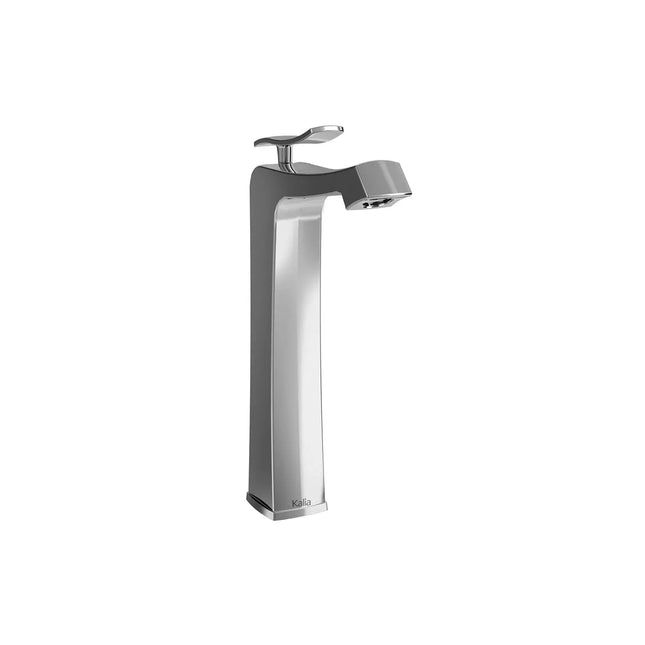 Kalia UMANI 12" Tall Single Hole Lavatory Vessel Bathroom Faucet- Chrome Kalia