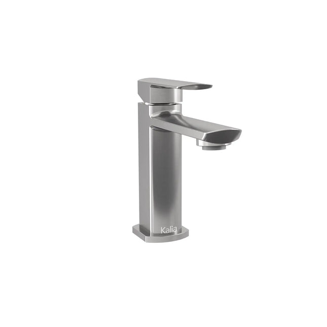 Kalia GRAFIK 5.75" Single Hole Lavatory Bathroom Faucet with Pop up Drain - Pure Nickel PVD Kalia