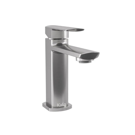 Kalia GRAFIK 5.75" Single Hole Lavatory Bathroom Faucet Without Drain- Pure Nickel PVD Kalia