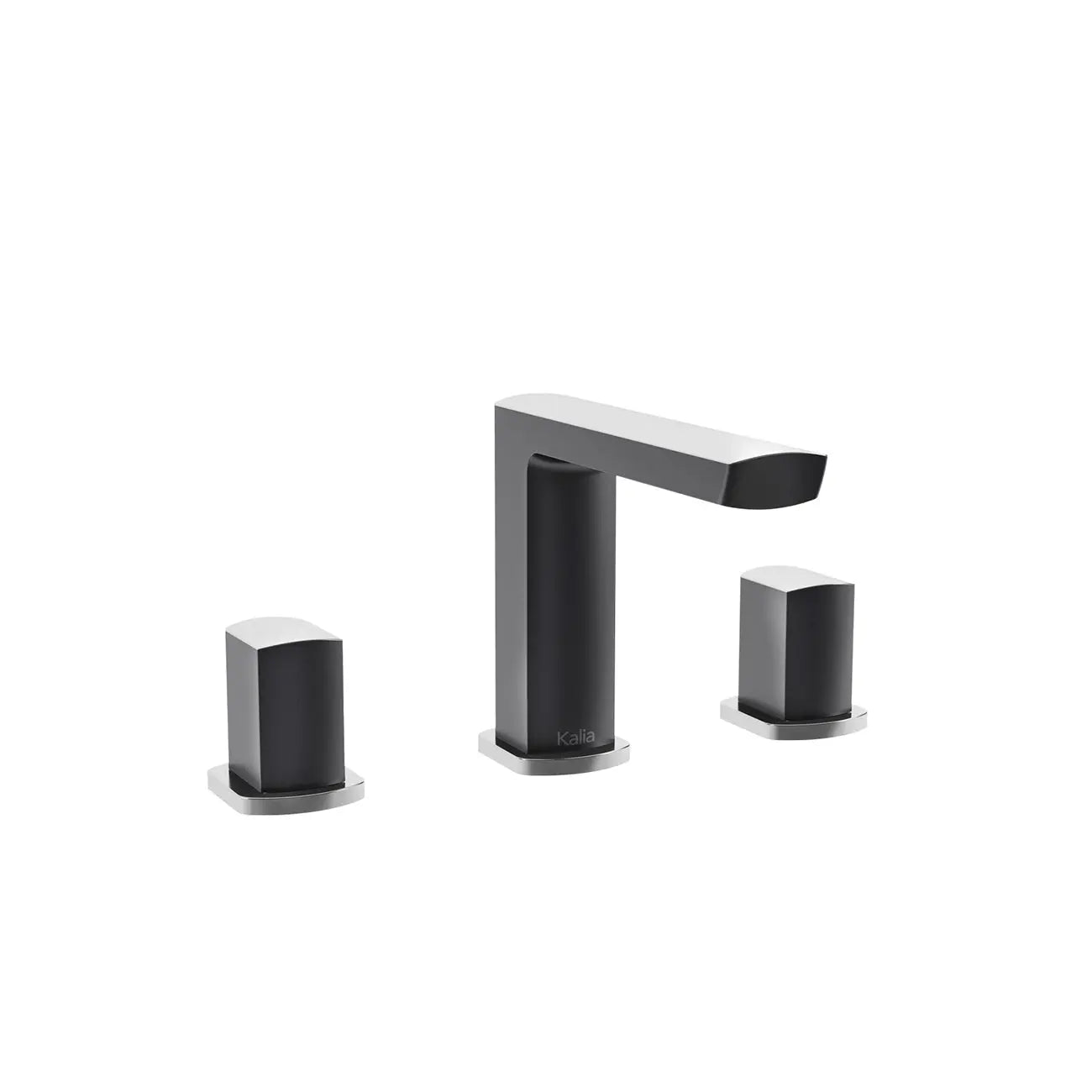 Kalia GRAFIK 5" Widespread Lavatory Bathroom Faucet- Chrome/Black Kalia