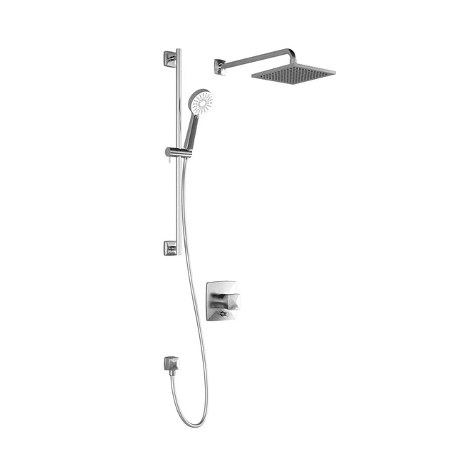 Kalia UMANI PB4 (Valve Not Included) Pressure Balance Shower System- Chrome Kalia