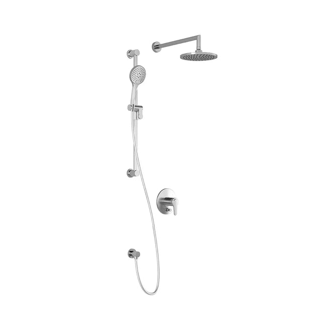 Kalia KONTOUR PB4 (Valve Not Included) Pressure Balance Shower System- Chrome Kalia