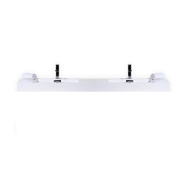 KubeBath Sink For 80 Inch Bliss Double Sink Bathroom Vanities Kube Bath