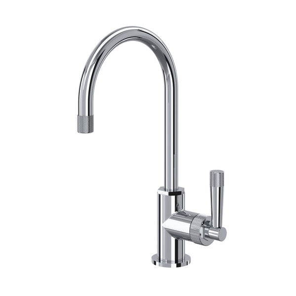 Rohl Graceline Bar And Food Prep Kitchen Faucet With C-Spout - Polished Chrome | Model Number: MB7960LMAPC MB7960LMAPC ROHL