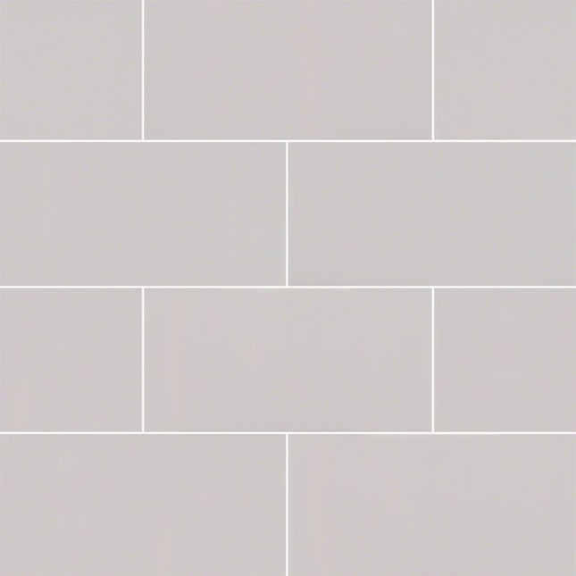 MSI SURFACES GRAY GLOSSY 3X6 (Sold Per Box) NGRAGLO3X6-N MSI Surfaces