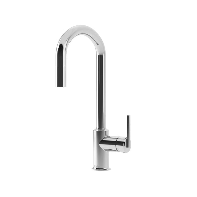 Kalia CITÉ diver 16.5" Single Handle Kitchen Faucet Pull-Down Dual Spray -Chrome Kalia