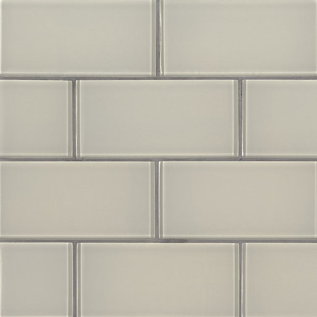 MSI SURFACES SNOWCAP WHITE SUBWAY TILE 3X6 (Sold Per Box) SMOT-GL-T-SNWHT36 MSI Surfaces