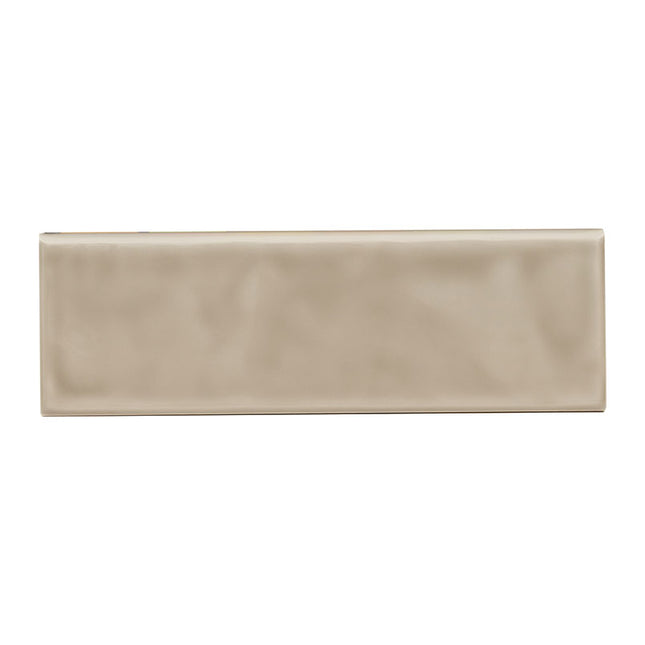 MSI SURFACES URBANO WARM CONCRETE 4X12 BULLNOSE GLOSSY (Sold Per Box) NURBWARCON4X12BN MSI Surfaces