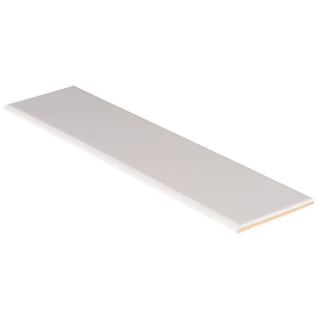 MSI SURFACES WHITE GLOSSY 4X16 BULLNOSE (Sold Per Box) NWHIGLO4X16BN-N MSI Surfaces